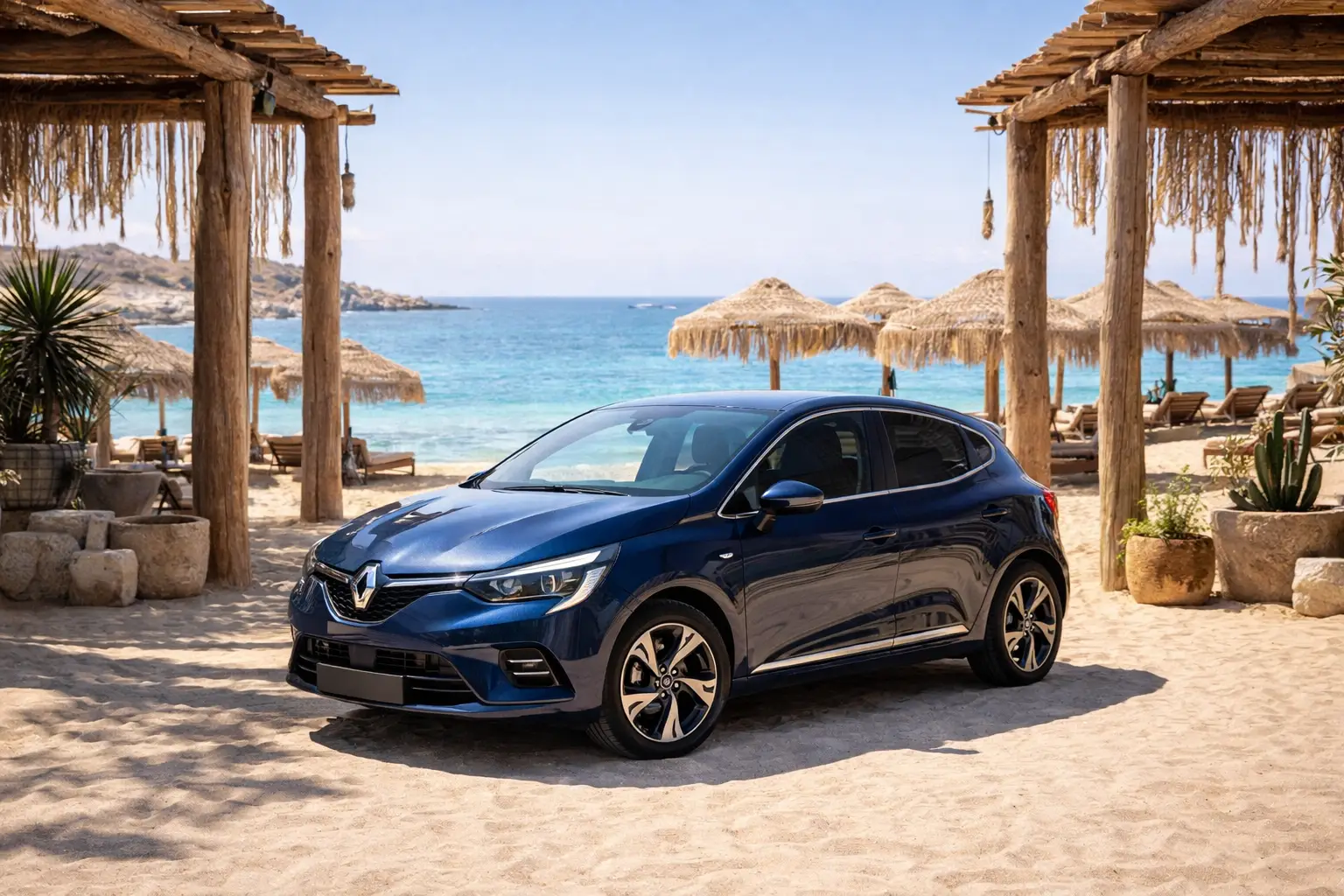 Auto compact per noleggio a Mykonos